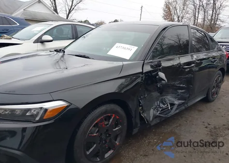 2023 Honda Civic Sport из США, поврежденный, VIN 2HGFE2F56PH520625